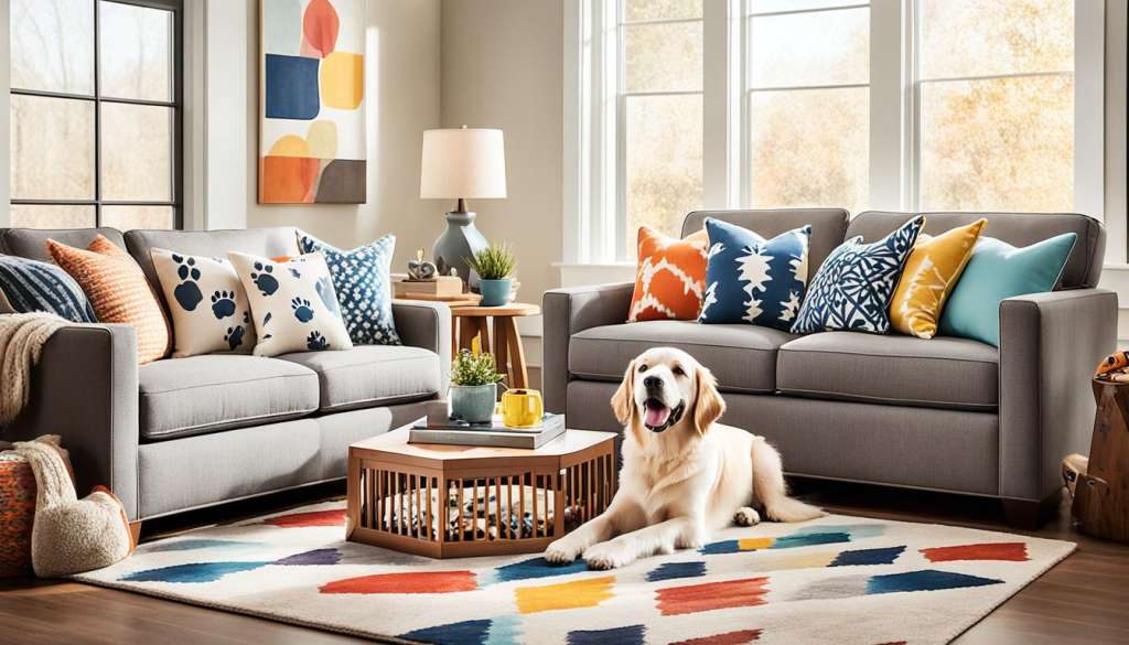 stylish dog-friendly decor